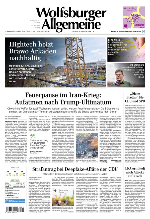 Wolfsburger Allgemeine Zeitung - ePaper