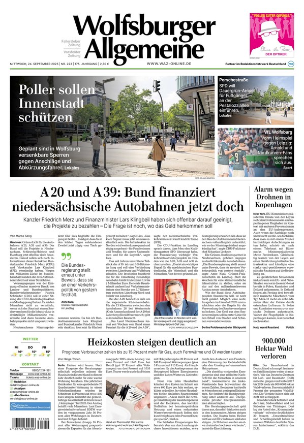 Wolfsburger Allgemeine Zeitung - ePaper