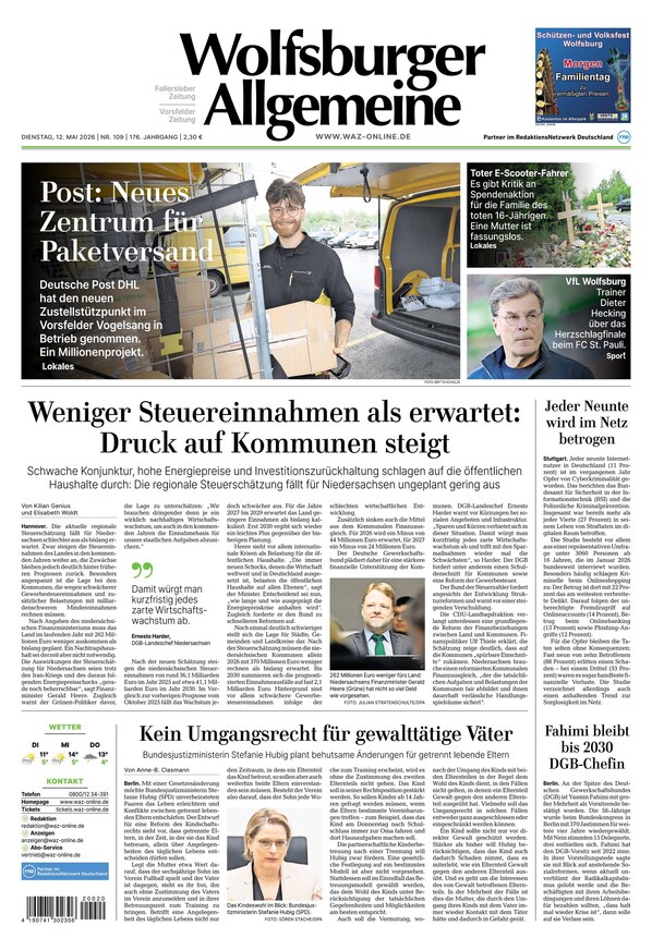 Wolfsburger Allgemeine Zeitung - ePaper
