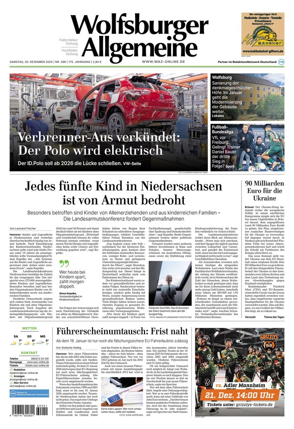 Wolfsburger Allgemeine Zeitung - ePaper