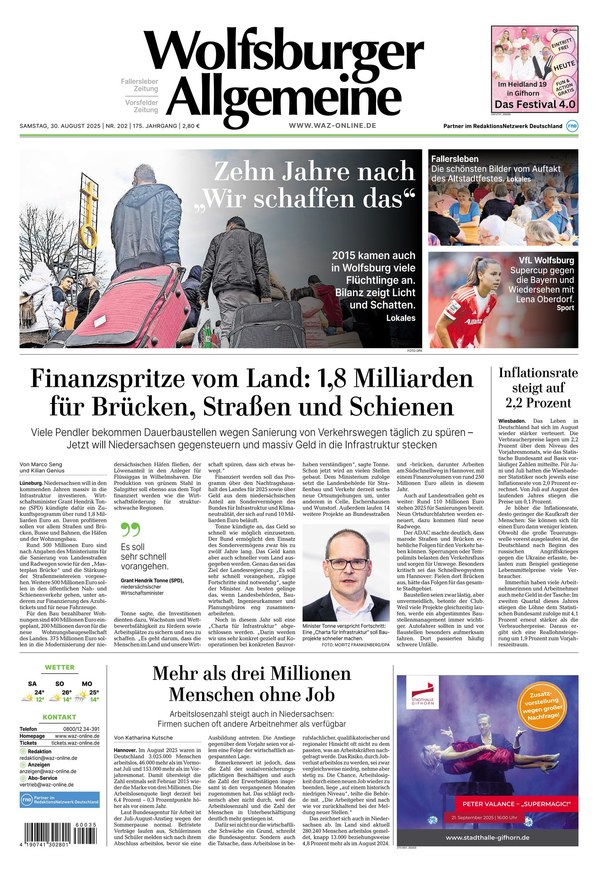 Wolfsburger Allgemeine Zeitung - ePaper
