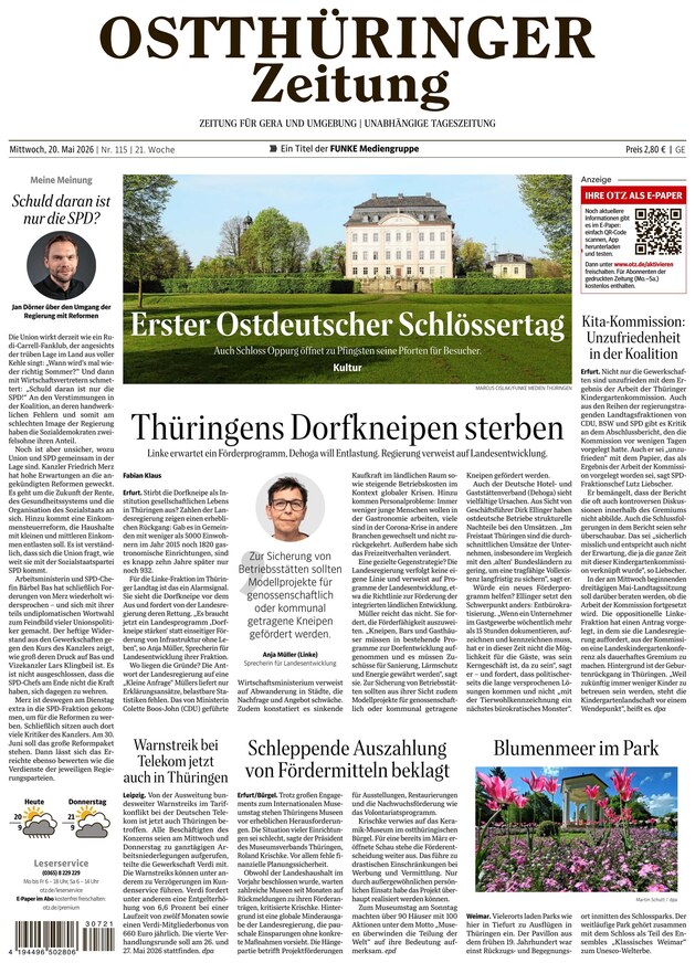 Ostthüringer Zeitung - ePaper
