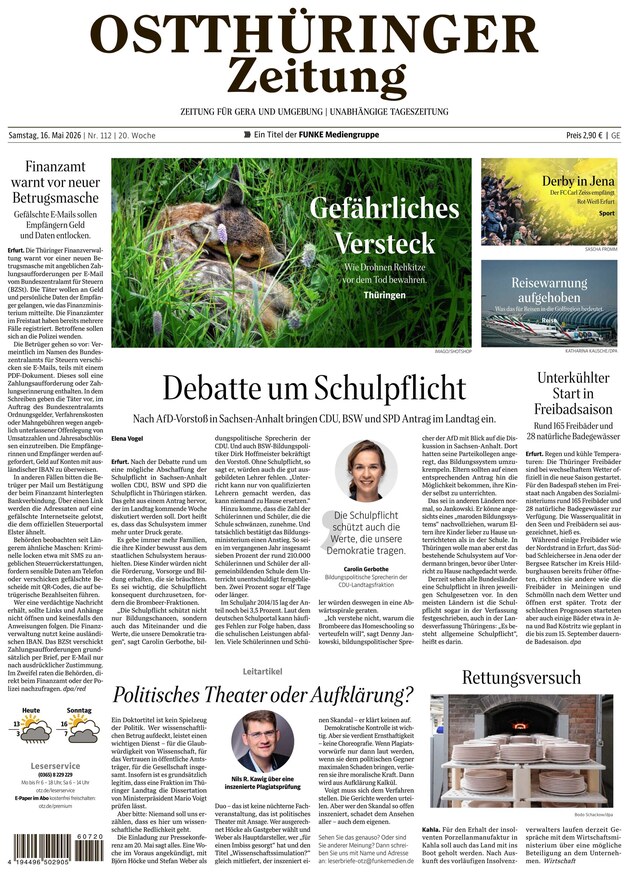 Ostthüringer Zeitung - ePaper