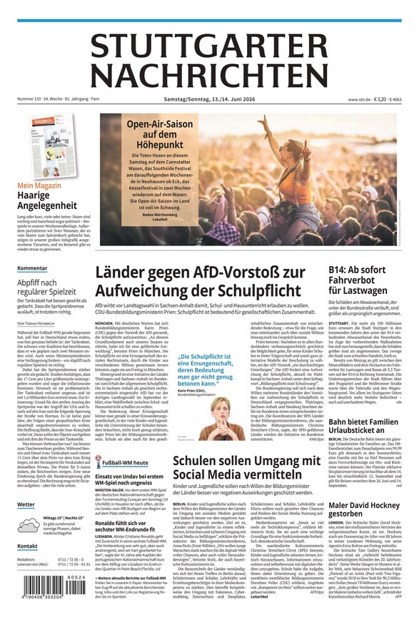 Stuttgarter Nachrichten - ePaper