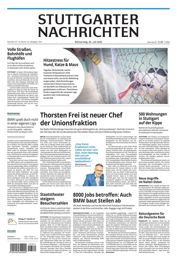 Stuttgarter Nachrichten - ePaper