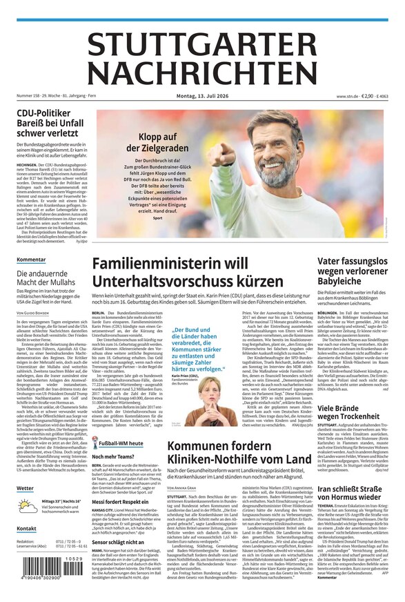 Stuttgarter Nachrichten - ePaper