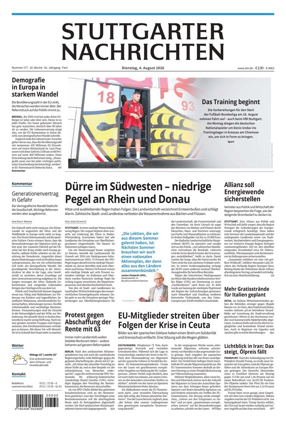 Stuttgarter Nachrichten - ePaper