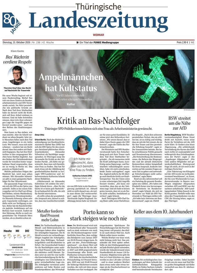 Th&uuml;ringische Landeszeitung - ePaper