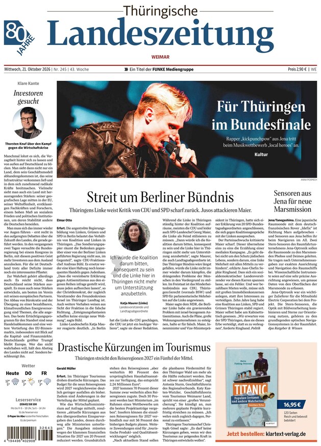 Th&uuml;ringische Landeszeitung - ePaper