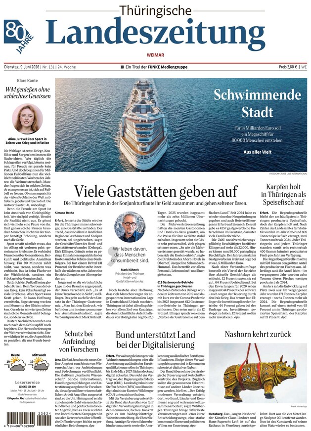 Thüringische Landeszeitung - ePaper