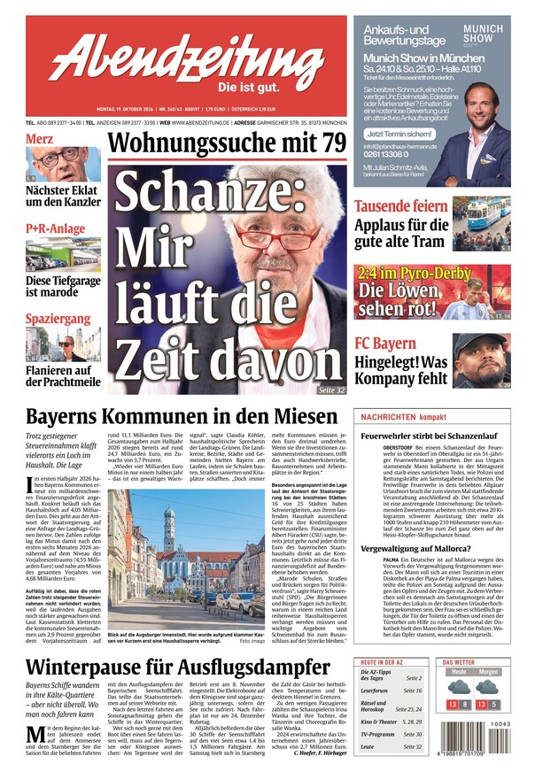 Abendzeitung M&uuml;nchen - ePaper