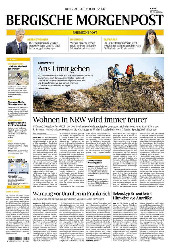 Bergische Morgenpost - ePaper