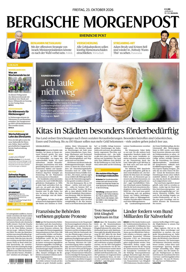 Bergische Morgenpost - ePaper