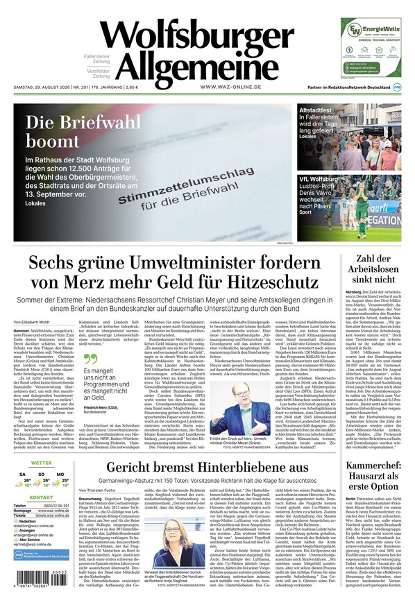Wolfsburger Allgemeine Zeitung - ePaper