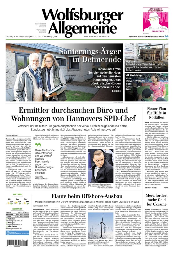 Wolfsburger Allgemeine Zeitung - ePaper