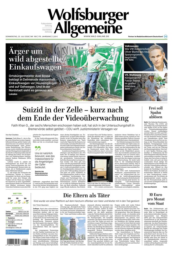 Wolfsburger Allgemeine Zeitung - ePaper