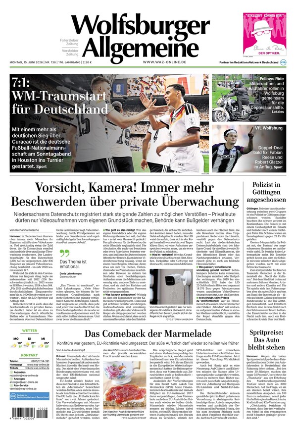 Wolfsburger Allgemeine Zeitung - ePaper