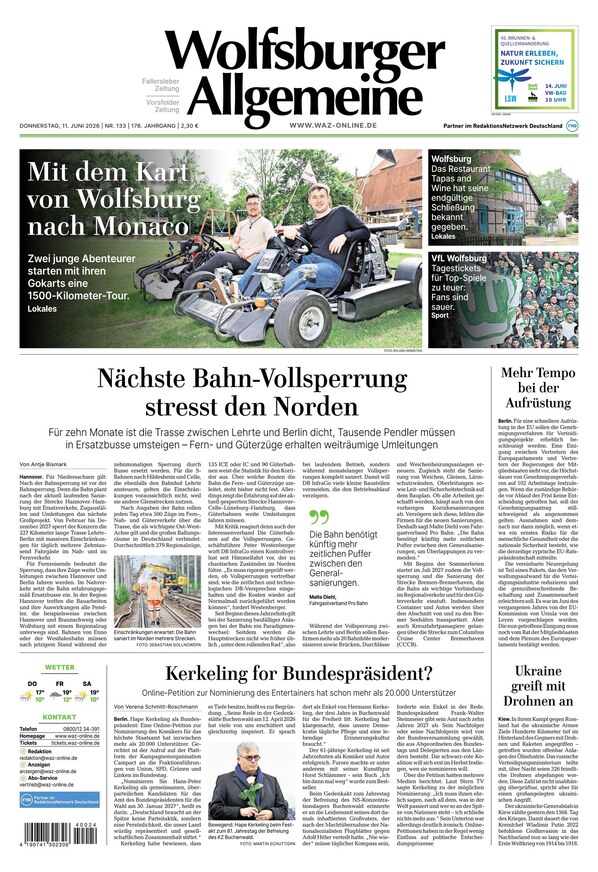 Wolfsburger Allgemeine Zeitung - ePaper