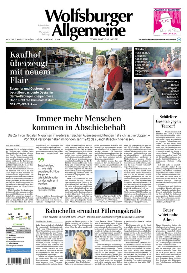 Wolfsburger Allgemeine Zeitung - ePaper