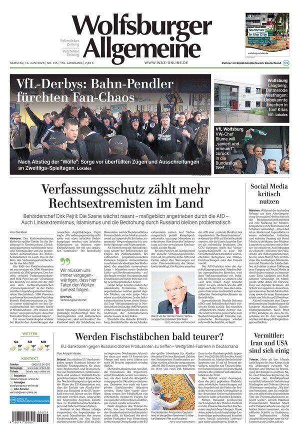 Wolfsburger Allgemeine Zeitung - ePaper