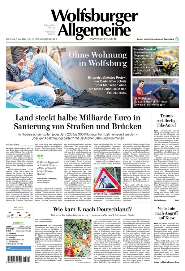 Wolfsburger Allgemeine Zeitung - ePaper