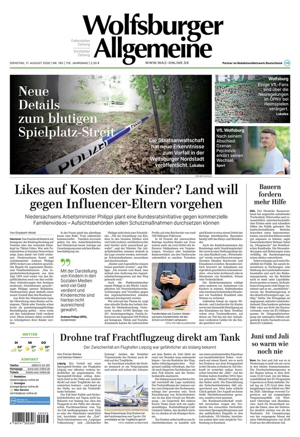 Wolfsburger Allgemeine Zeitung - ePaper