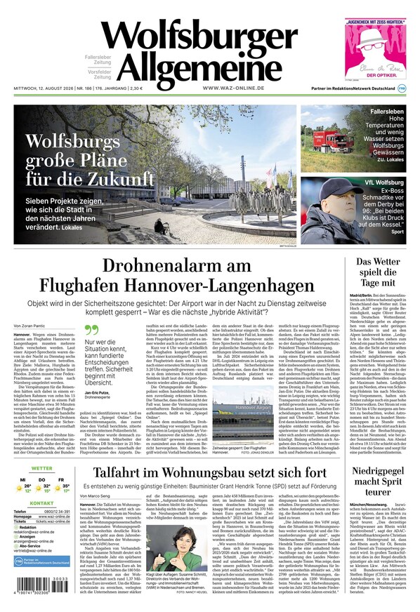 Wolfsburger Allgemeine Zeitung - ePaper