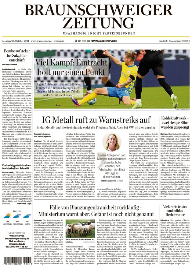 Braunschweiger Zeitung - ePaper