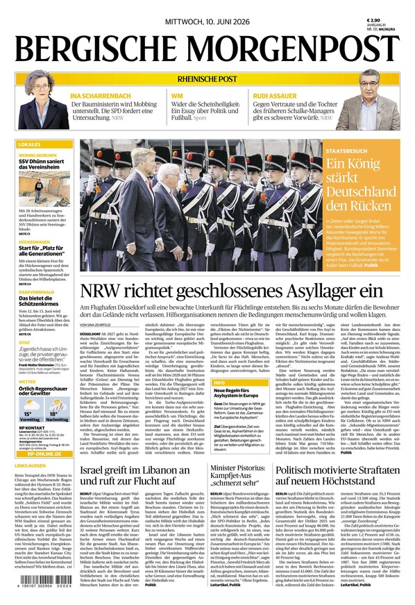 Bergische Morgenpost - ePaper