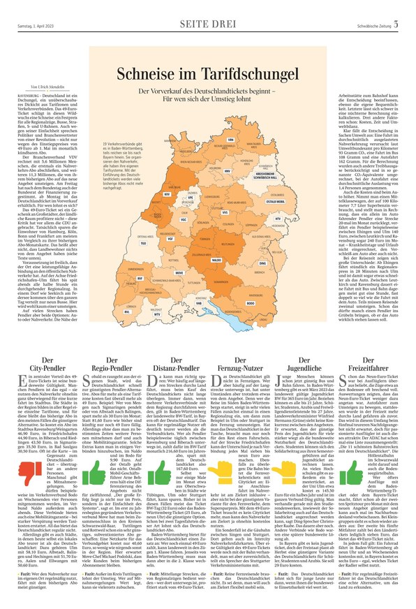 Schwäbische Zeitung Biberach Vom 01.04.2023 – Als EPaper Im IKiosk Lesen