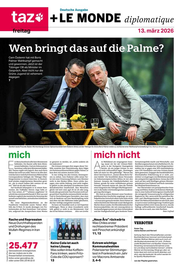 taz die tageszeitung - ePaper