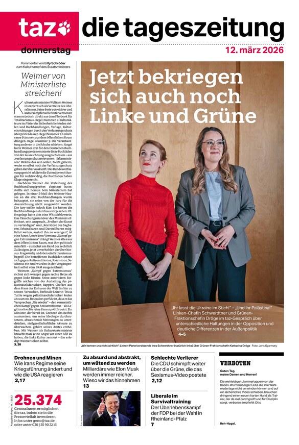 taz die tageszeitung - ePaper