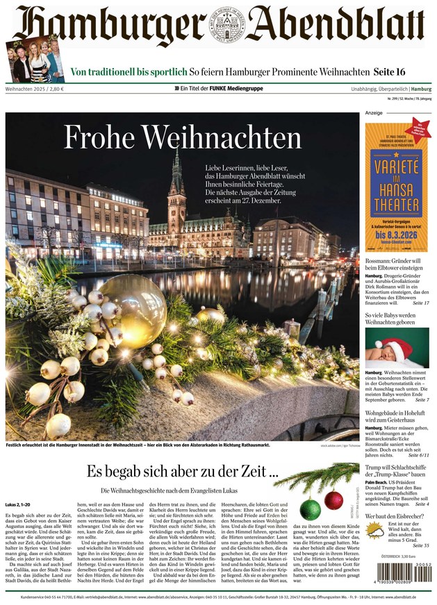 HAMBURGER ABENDBLATT - ePaper