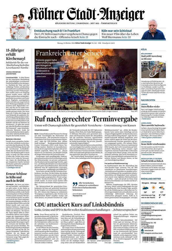 K&ouml;lner Stadt-Anzeiger - ePaper