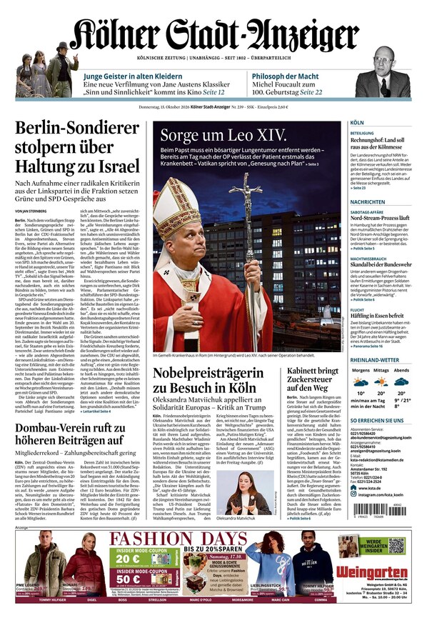 K&ouml;lner Stadt-Anzeiger - ePaper