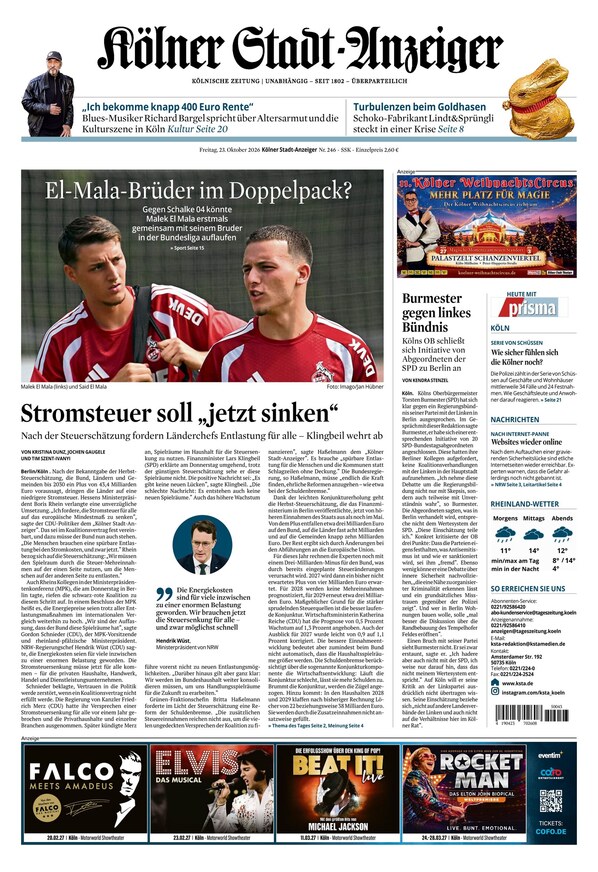 K&ouml;lner Stadt-Anzeiger - ePaper