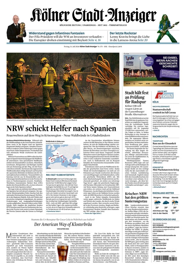 K&ouml;lner Stadt-Anzeiger - ePaper