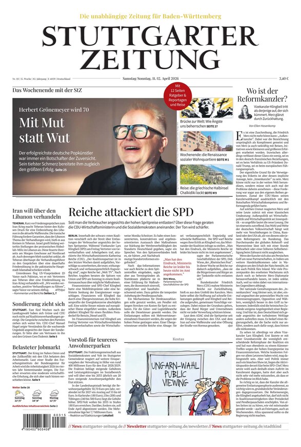 Stuttgarter Zeitung - ePaper