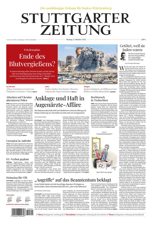 Stuttgarter Zeitung - ePaper