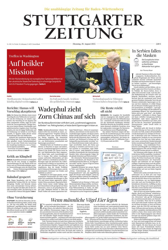 Stuttgarter Zeitung - ePaper