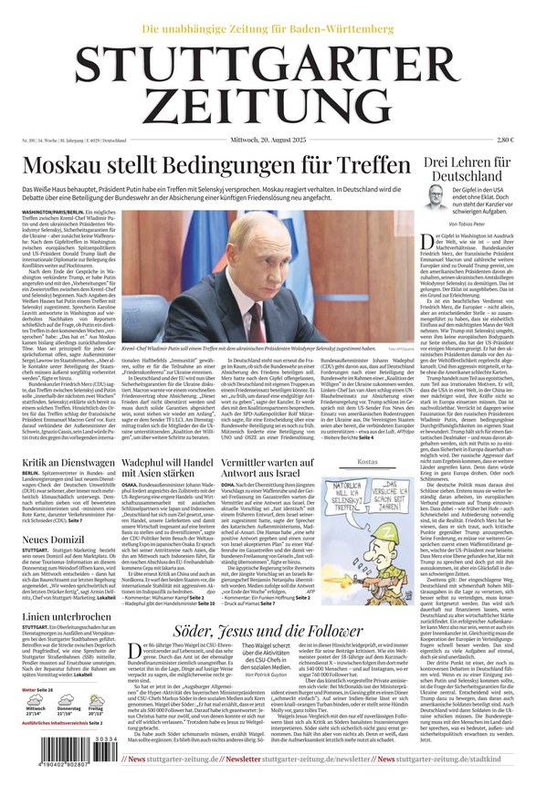 Stuttgarter Zeitung - ePaper