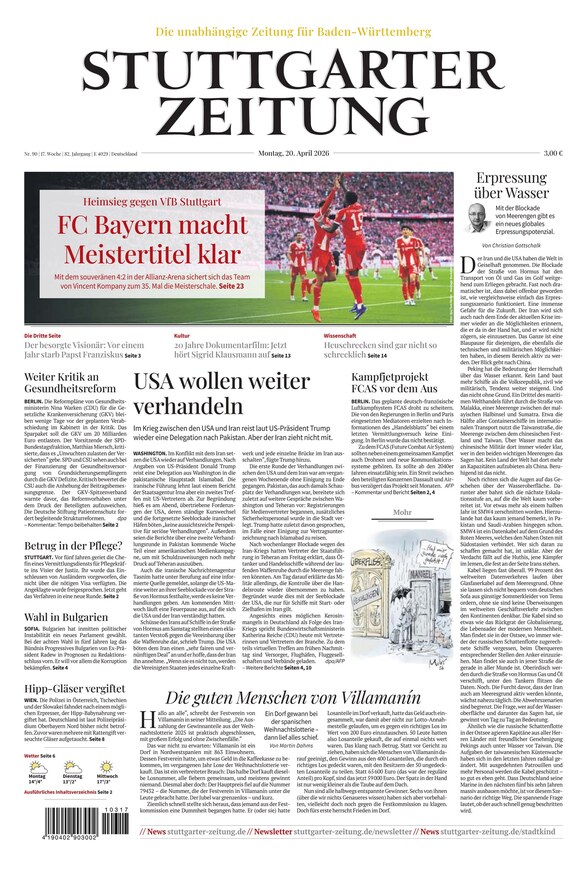 Stuttgarter Zeitung - ePaper