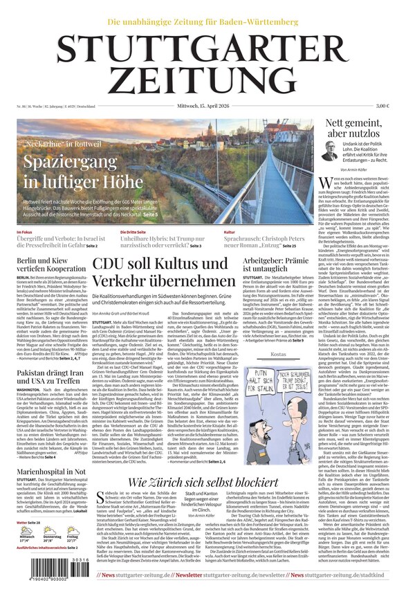 Stuttgarter Zeitung - ePaper