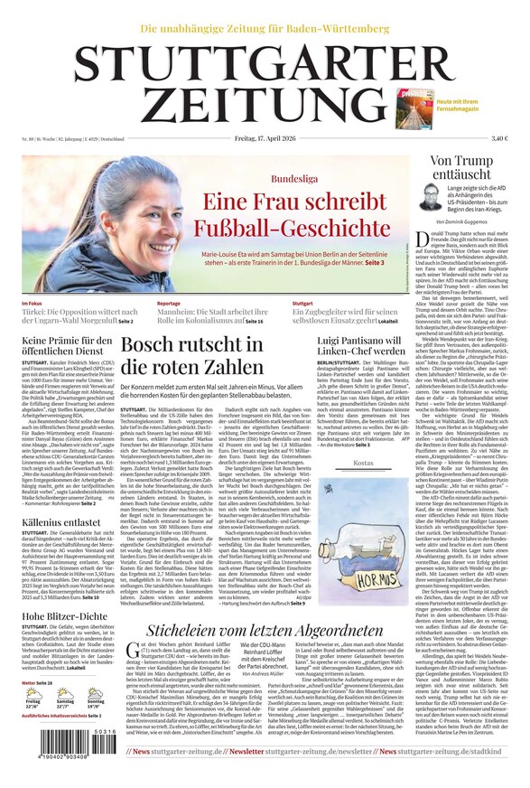 Stuttgarter Zeitung - ePaper