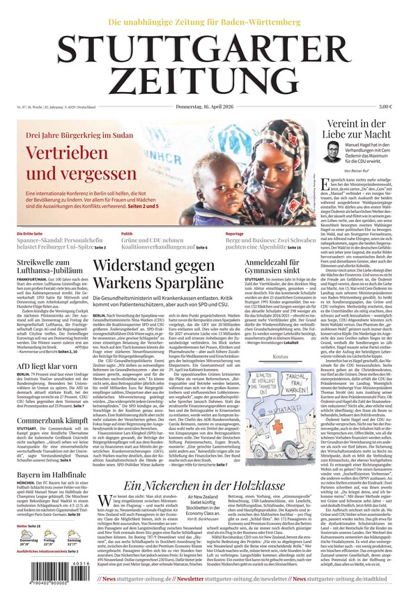 Stuttgarter Zeitung - ePaper