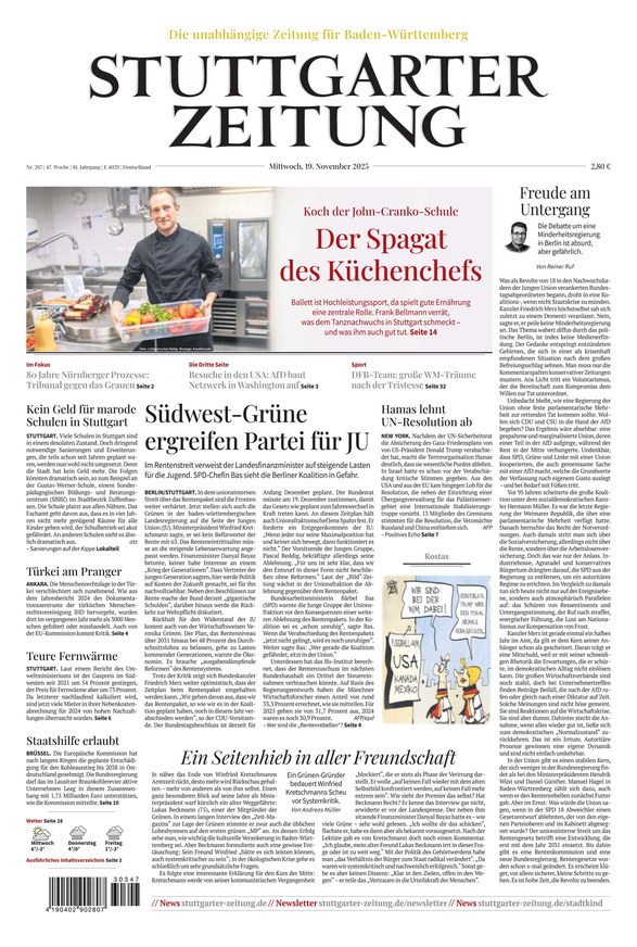 Stuttgarter Zeitung - ePaper