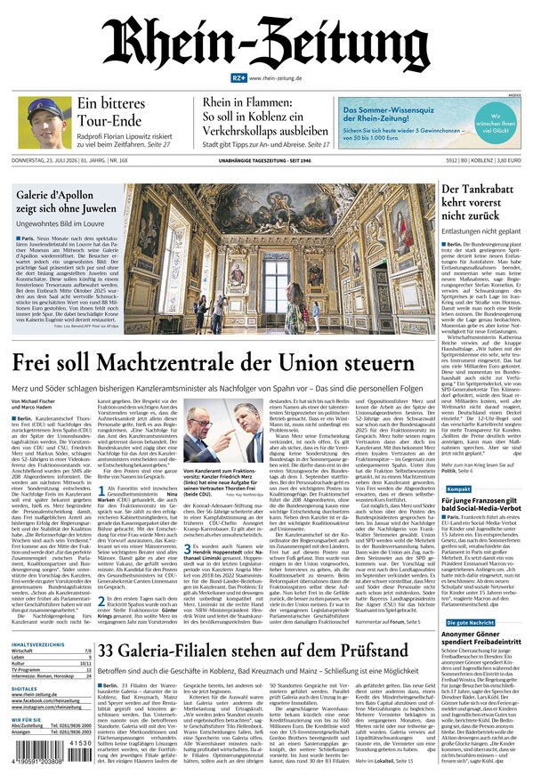 Rhein-Zeitung - ePaper