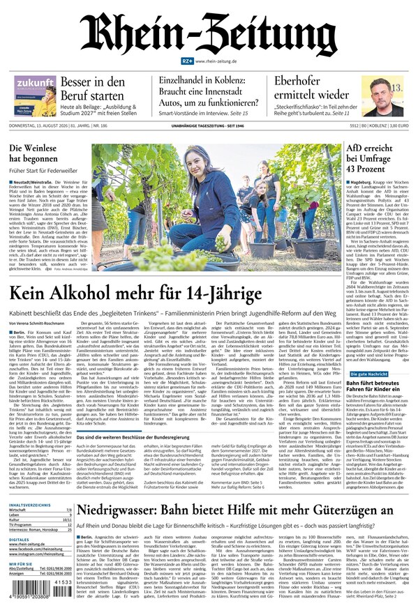 Rhein-Zeitung - ePaper