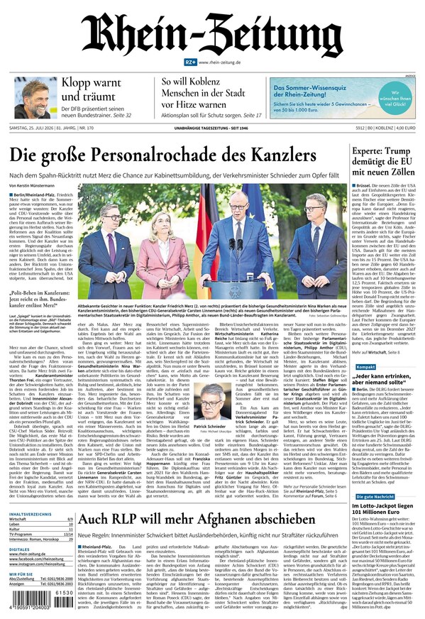 Rhein-Zeitung - ePaper