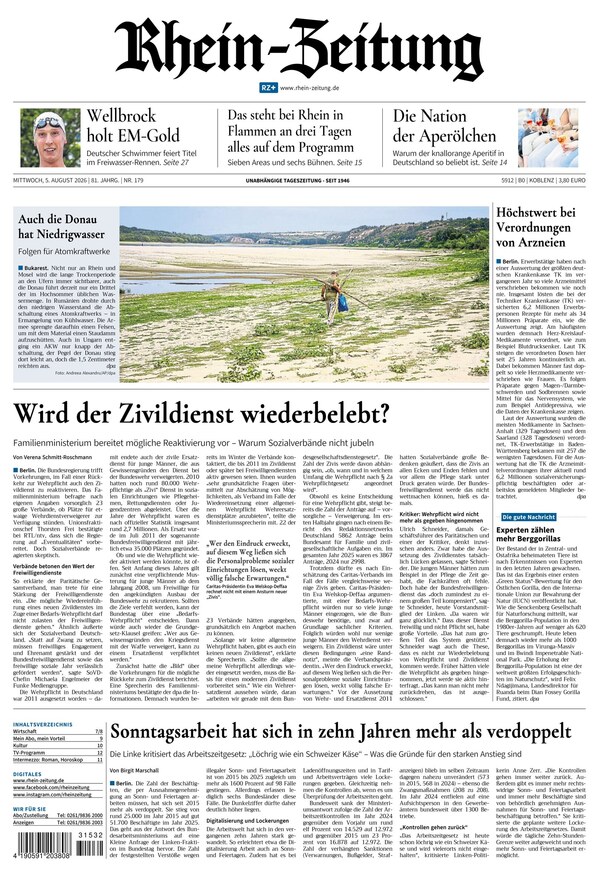 Rhein-Zeitung - ePaper